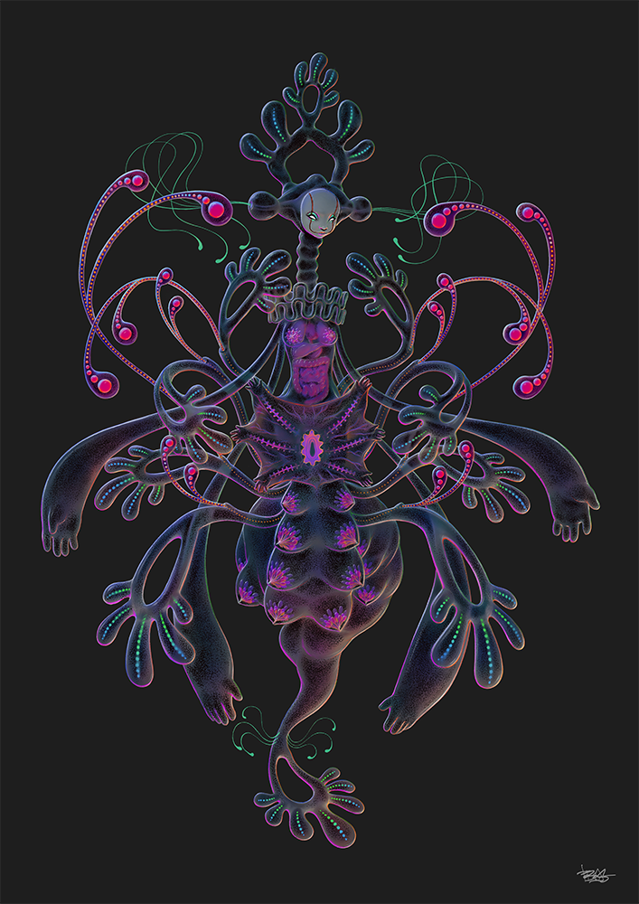 Friend or Foe (2023) A2 Art Print