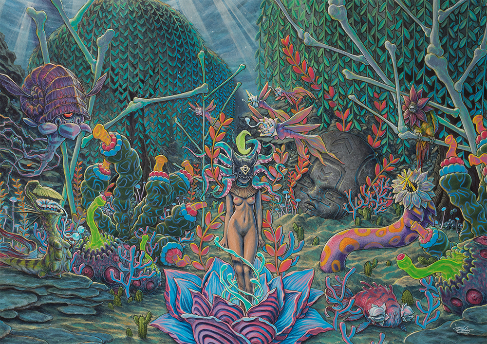 Shallow Tides (2021) A2 Art Print