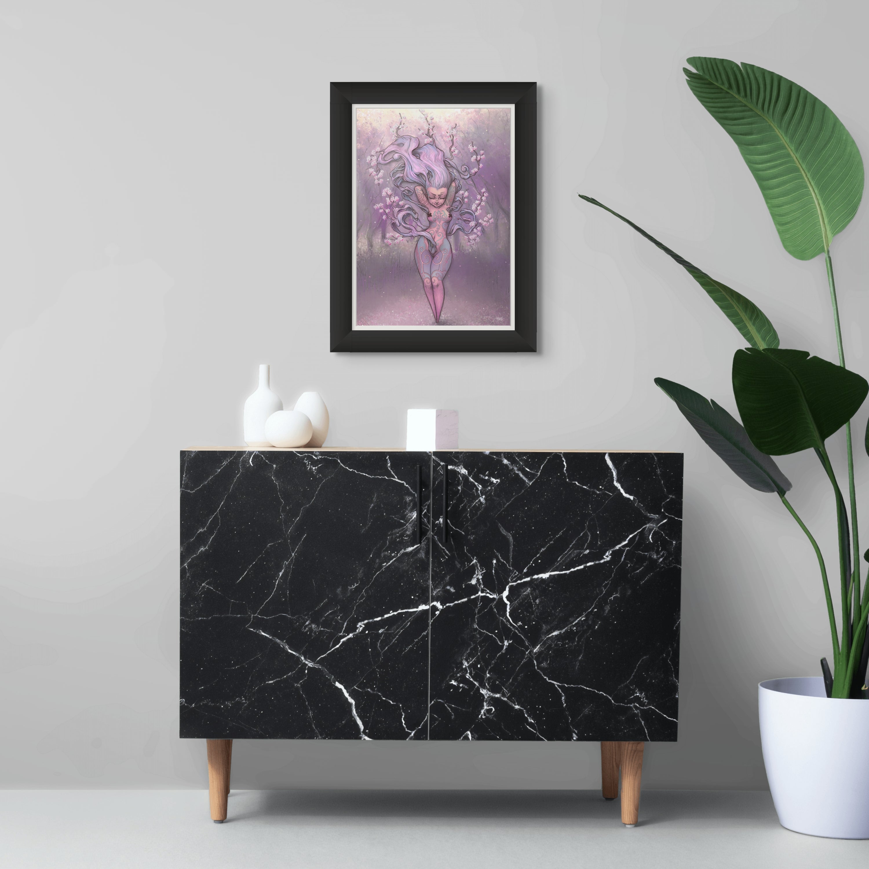 Cherry Blossom (2023) A2 Art Print