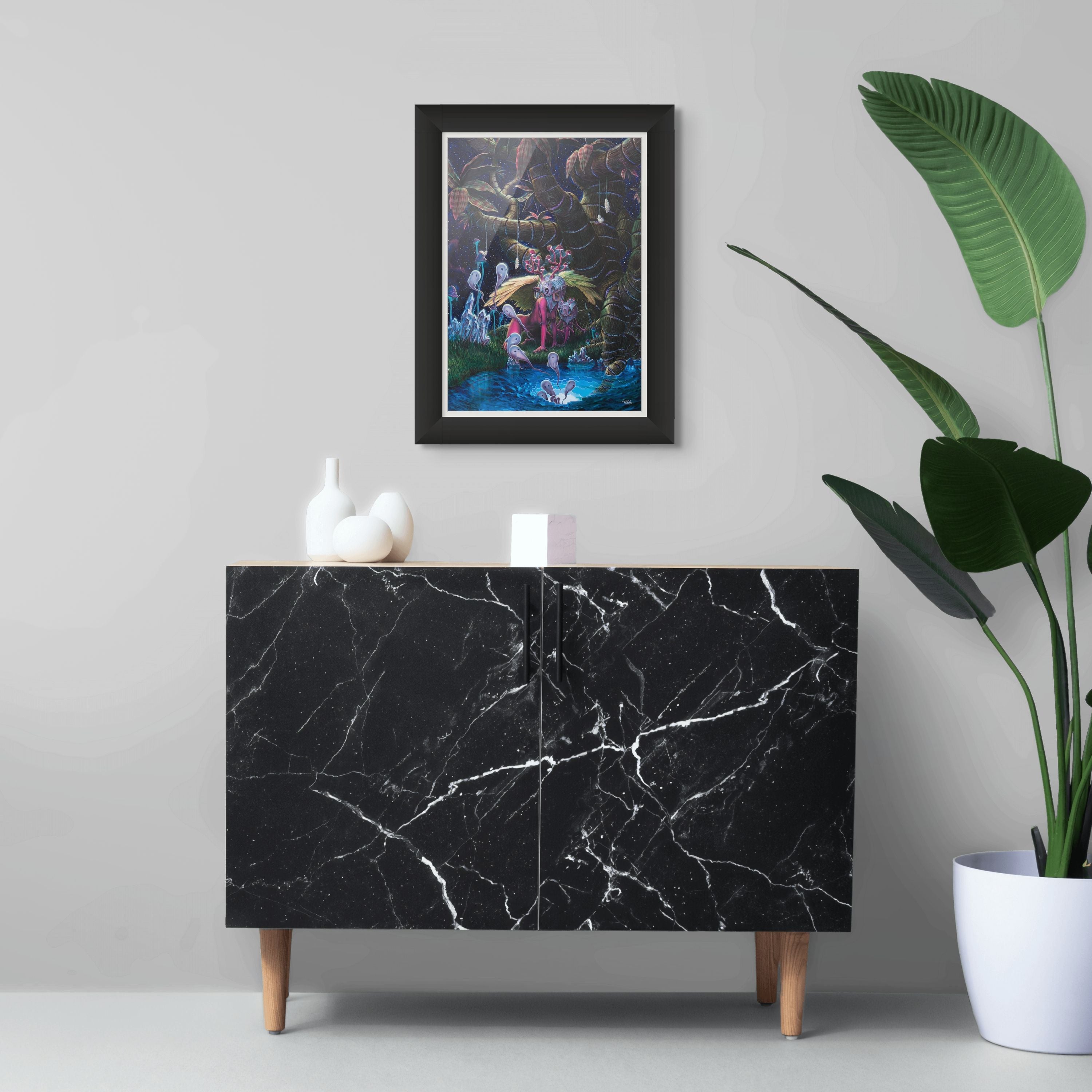 Silkworm (2020) A2 Art Print